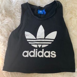 Adidas crop top tank